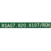 MAIN PARA SMART TV HISENSE 4K (3840 x 2160) HDMI / NUMERO DE PARTE 179616 / RSAG7.820.6107/ROH / 179615 / TM169832M3 / G154828 / PANEL HD650FUD-B31(100)\S1\GM\ROH / MODELO 65H10B